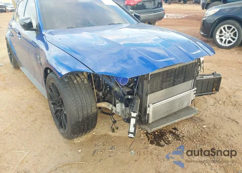 2022 BMW M3 Competition xDrive from USA, damaged, VIN WBS43AY07NFM55573